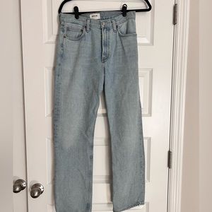 Agolde Mia Mid Rise Straight in Dimension Size 26